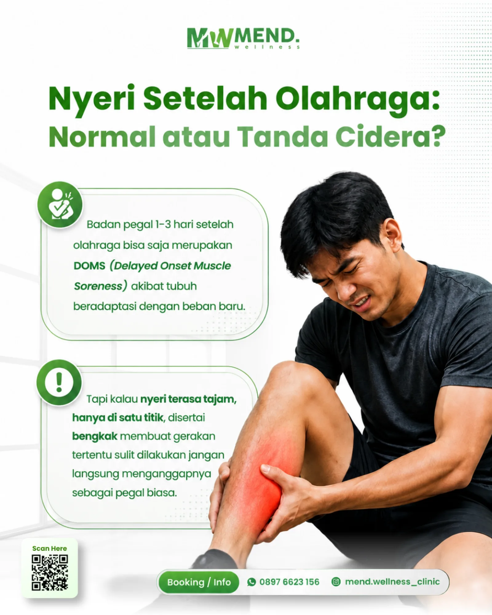 Nyeri Setelah Olahraga: Normal atau Tanda Cedera?